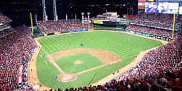 Image of Cincinnati Reds In Kansas City