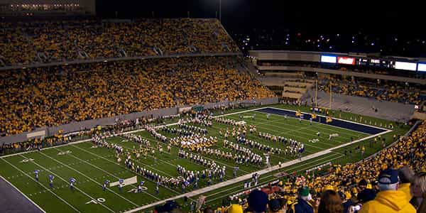 Image of West Virginia Mountaineers In Morgantown