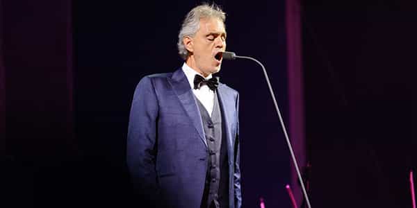 Image of Andrea Bocelli In Inglewood