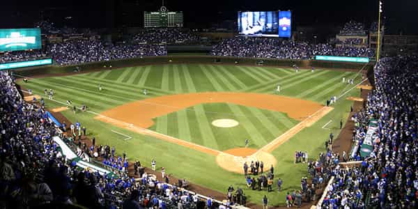 Image of Chicago Cubs In St. Louis