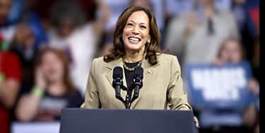 Image of Kamala Harris In Miami