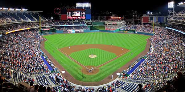 Image of Washington Nationals In Cleveland