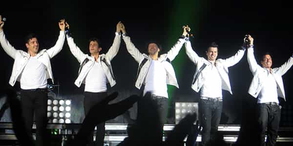 Image of New Kids On The Block In Las Vegas