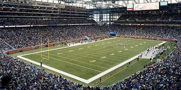 Image of Detroit Lions In Chicago
