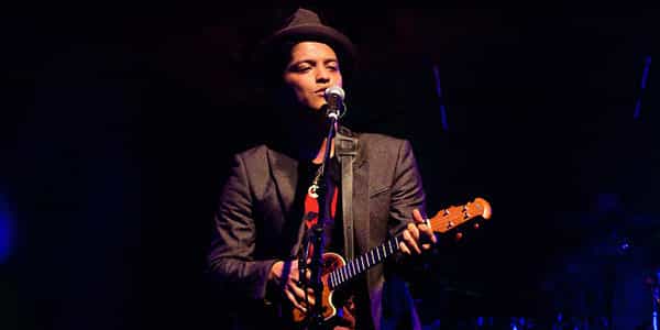 Image of Bruno Mars In Foxborough