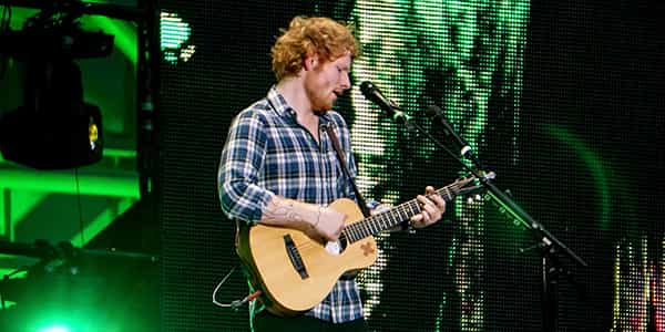Image of Ed Sheeran In Santa Clara
