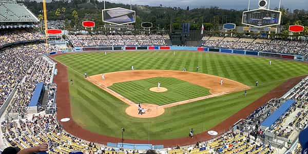 Image of Los Angeles Dodgers In San Diego