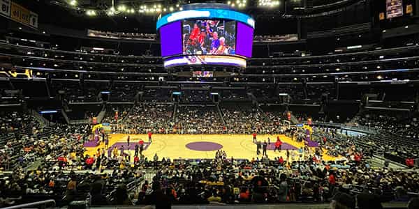 Image of Los Angeles Lakers In Las Vegas