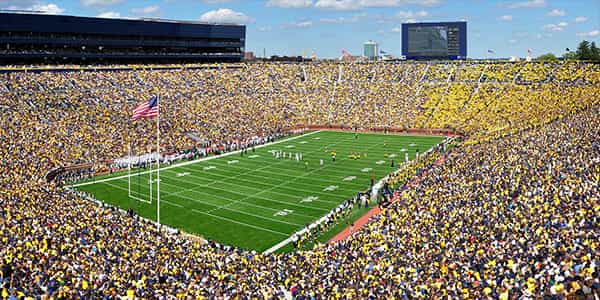 Image of Michigan Wolverines In Norman