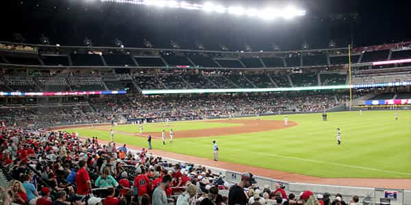 Image of Atlanta Braves In Boston