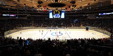 Image of New York Rangers In Sunrise