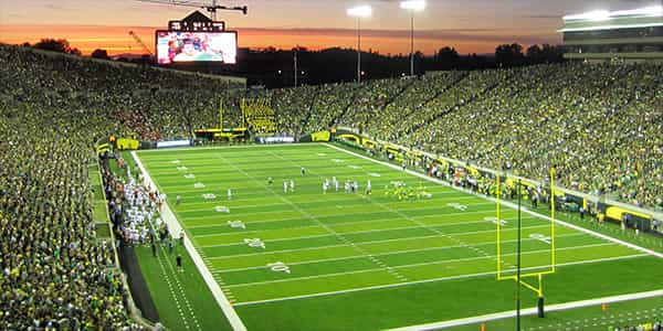 Image of Oregon Ducks In Eugene