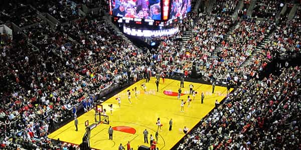 Image of Portland Trail Blazers In Oklahoma City