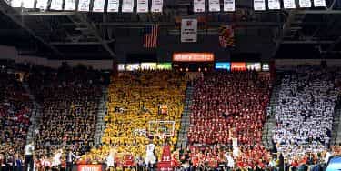 Image of Maryland Terrapins Basketball In University Park