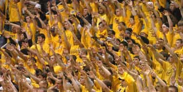 Image of West Virginia Mountaineers Basketball In Morgantown
