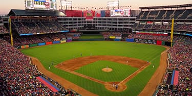 Image of Texas Rangers In Philadelphia