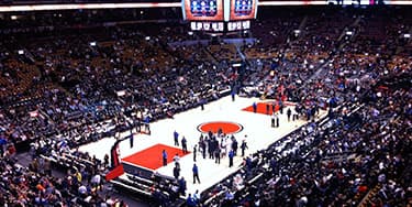 Image of Toronto Raptors In San Francisco