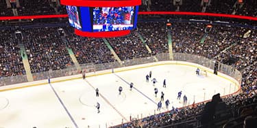 Image of Vancouver Canucks In Winnipeg