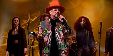 Image of Boy George In New York