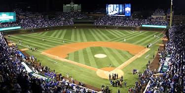 Image of Chicago Cubs In St. Louis