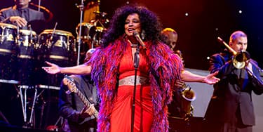 Image of Diana Ross At New York, NY - Radio City Music Hall