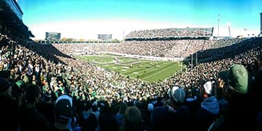 Image of Michigan State Spartans In Champaign