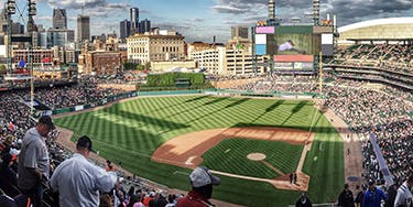 Image of Detroit Tigers In Kansas City
