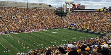 Image of Iowa Hawkeyes In Iowa City