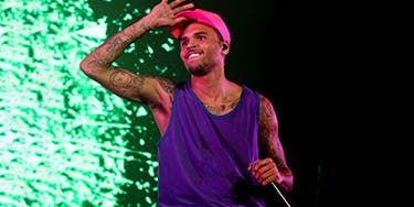 Image of Chris Brown In Elmont
