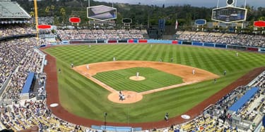 Image of Los Angeles Dodgers In Baltimore