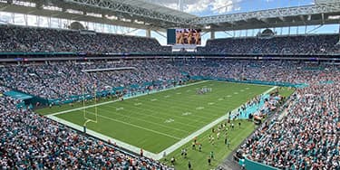 Image of Miami Dolphins In Pittsburgh