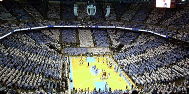 Image of North Carolina Tar Heels In Winston Salem