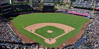 Image of San Diego Padres In Kansas City