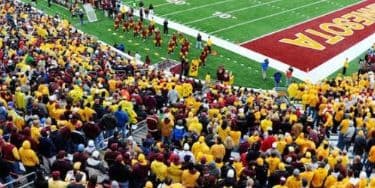 Image of Minnesota Golden Gophers Football In Iowa City