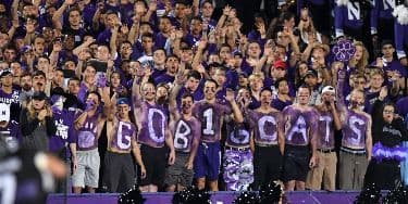 Image of Northwestern Wildcats Football In University Park
