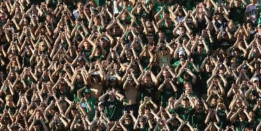 Image of Notre Dame Fighting Irish Football In Chestnut Hill