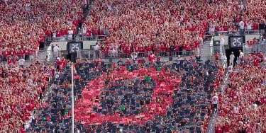Image of Ohio State Buckeyes Football In Ann Arbor