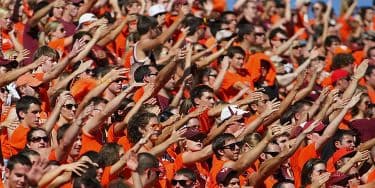 Image of Virginia Tech Hokies Football In Raleigh