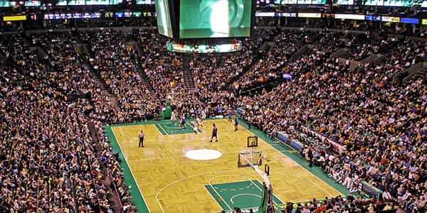 Image of Boston Celtics In Philadelphia