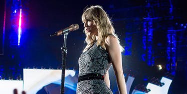 Image of Taylor Swift At Kansas City, MO - Arrowhead Stadium