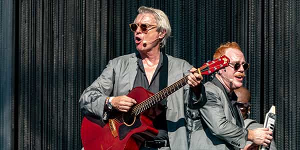 Image of David Byrne In Forest Hills