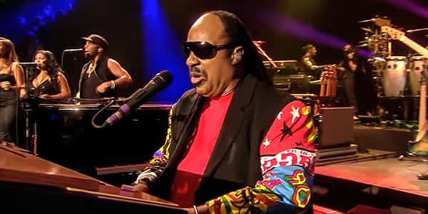 Image of Stevie Wonder In Inglewood