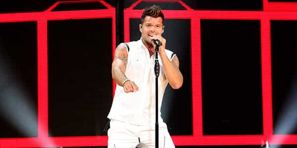 Image of Ricky Martin In Lincoln