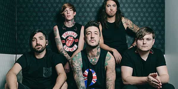 Image of Of Mice And Men Band In Sacramento