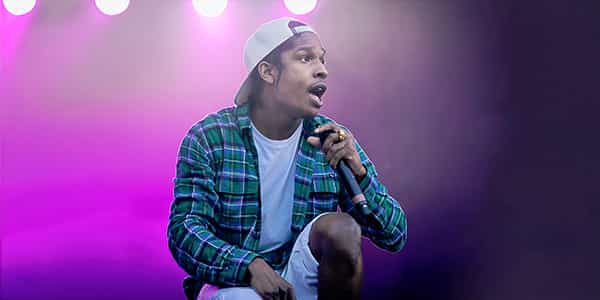 Image of Asap Rocky In Newark