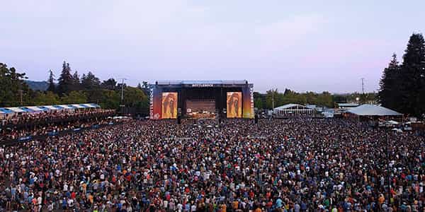 Image of Bottle Rock Festival In Napa