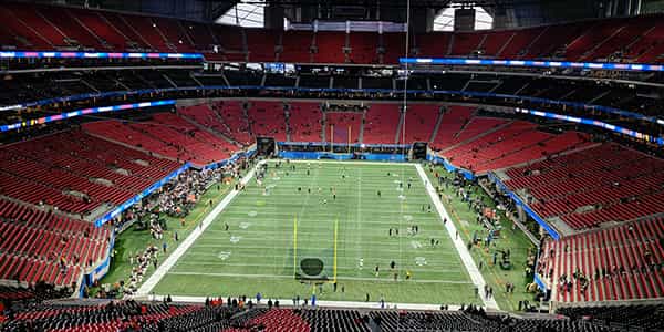Image of Chick Fil A Peach Bowl In Atlanta