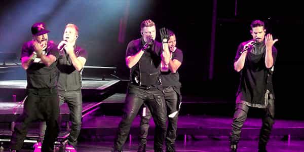 Image of Backstreet Boys In Napa